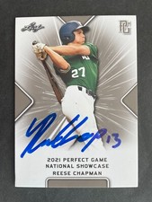 2021 Perfect Game SIGNED: Reese Chapman (Tennessee)