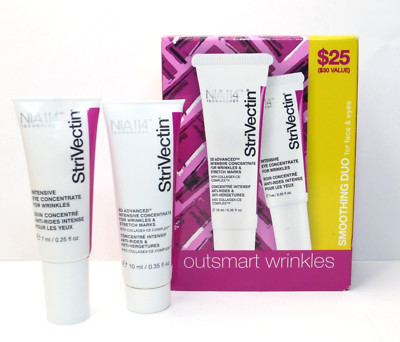 STRIVECTIN OUTSMART WRINKLES SOOTHING DUO FOR FACE & EYES BOXED