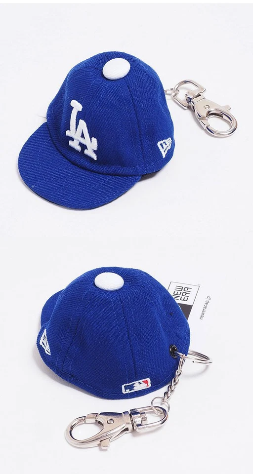 New Era Cap Type Key Chain LA Dodgers Blue  From JAPAN F/S Blue Limited Rare - Image 3 of 4