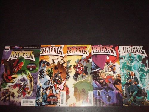 Avengers 7 8 9 10 11 Complete Comic Lot Run Set MacKay Marvel Collection - Picture 2 of 2