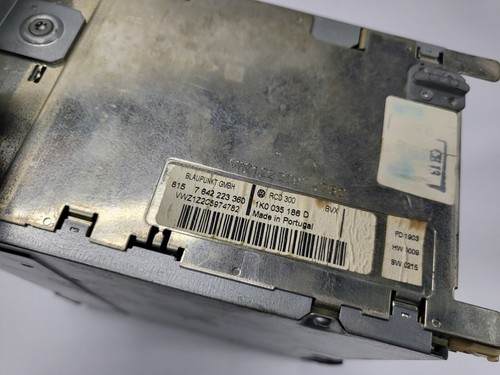 VW Touran 1T - Autoradio Radio CD Player 1K0035186D code fehlt (01) - Bild 9 von 9