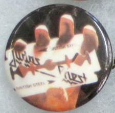 Judas Priest Vintage Metal Vintage Rock Metal PIN BUTTON