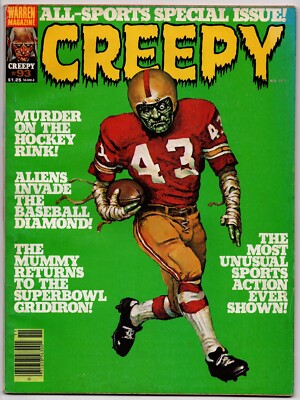 Creepy No 93 Nov 1977 (FN/VFN) (7.0) Bronze Age, Warren B&W Horror Magazine