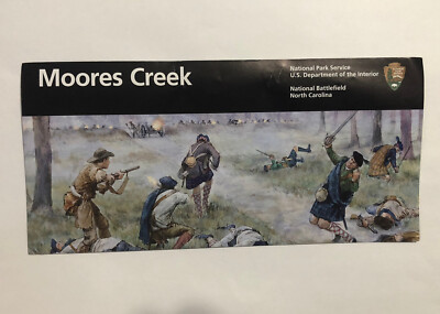 2026 Moores Creek National Battlefield Park Unigrid Brochure Map NEWEST NC