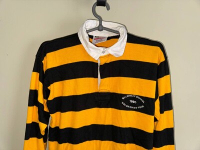 RARE MENS RUGBY JERSEY 1990S LONGSLEEVE SHIRT | eBay