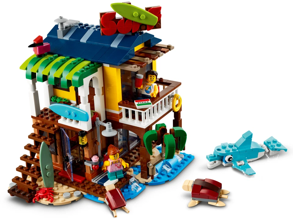 LEGO Creator 31118 - La maison sur la plage du surfeur NEUF SCELLE BOITE INTACTE - Photo 3/4