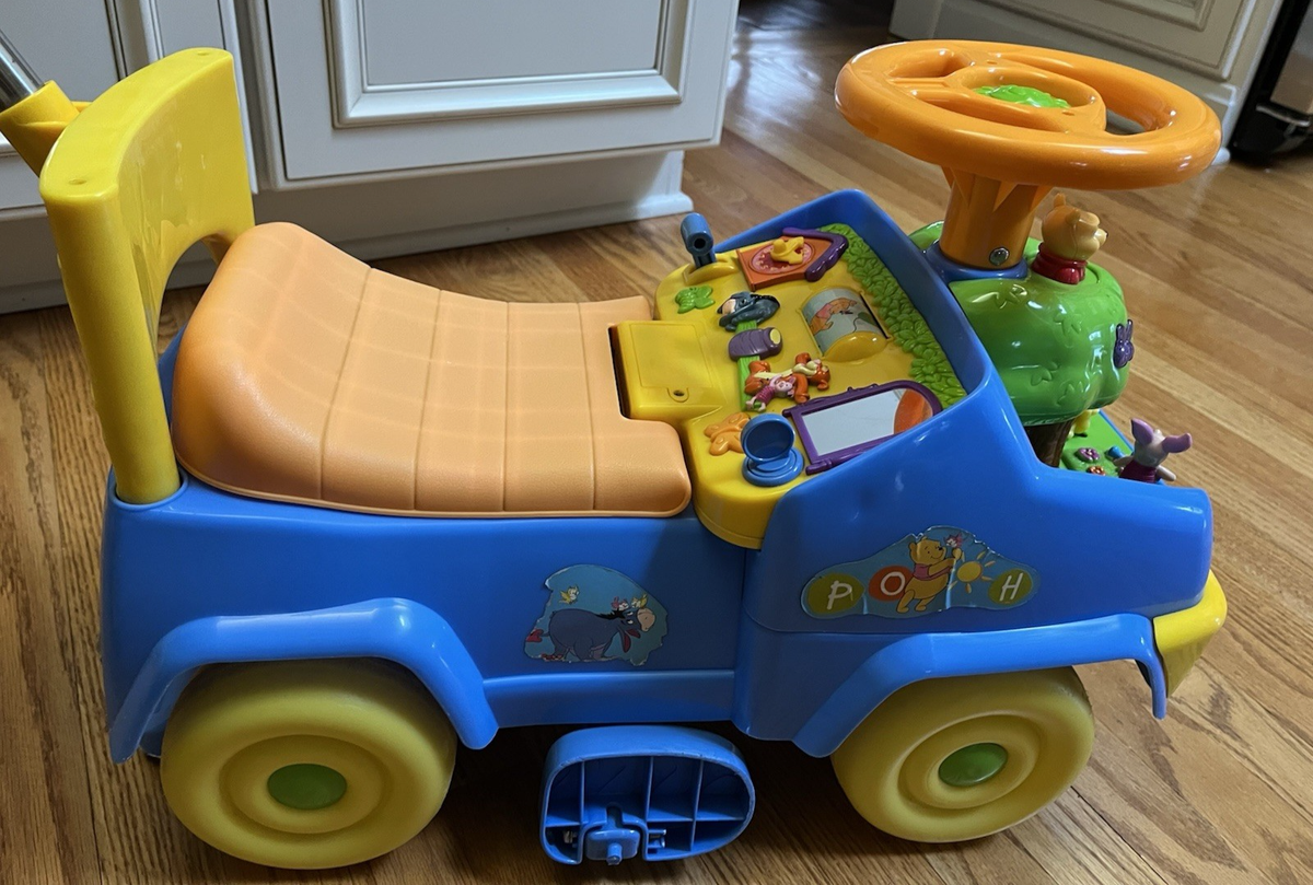 Rare VTG 1963 Disney Kiddieland Winnie the Pooh Ride/Push