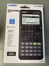 Casio FX-9750GIII Graphing Calculator Python ...