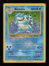 Blastoise 003/034 holo TCG Classic Blastoise Pokemon Near Mint