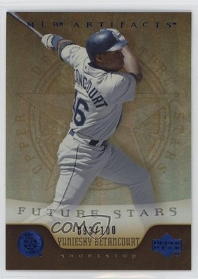 2005 Artifacts Future Stars Blue 93/100 Yuniesky Betancourt #280 Rookie RC 0q5
