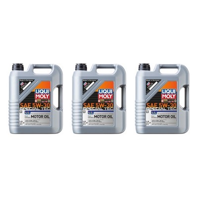Liqui Moly 15L Engine Motor Oil - Special Tec LL 5W-30 (3x5L)