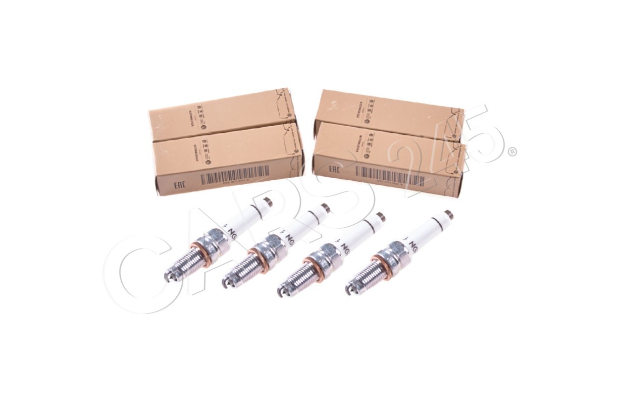 Genuine VW AUDI SKODA SEAT Beetle Cabrio Spark Plugs 4pcs Longlife 04E905601B