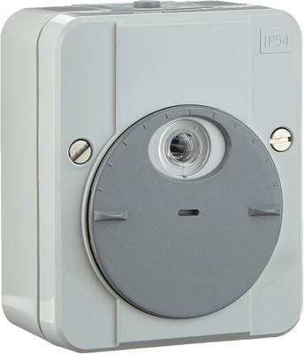 Schneider Electric Merten Argus Dämmerungsschalter, Schaltverzögerung, Lichtgrau