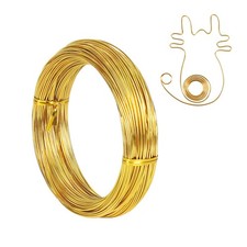 Diameter 0.3mm 5mm Round Solid Bare Brass Wire Coil Craft Jewelry Making DIY