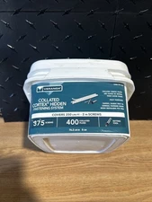 Veranda Collated Cortex Hidden Fastening System 375 Screw 400 White Plugs