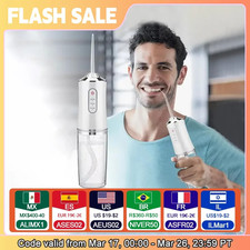 Water Flosser Water Pick Cordless Oral Irrigator Dental Teeth Cleaner