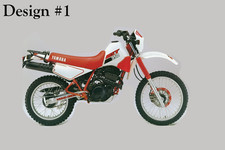Yamaha XT350 Sticker / Decal Set Complete