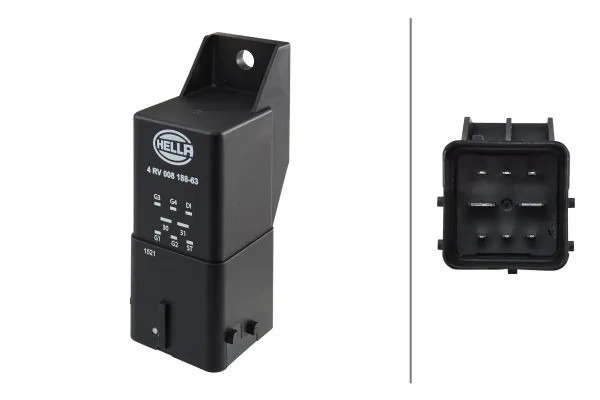 Temporisateur de préchauffage Hella 4RV pour moteur diesel Ford Focus