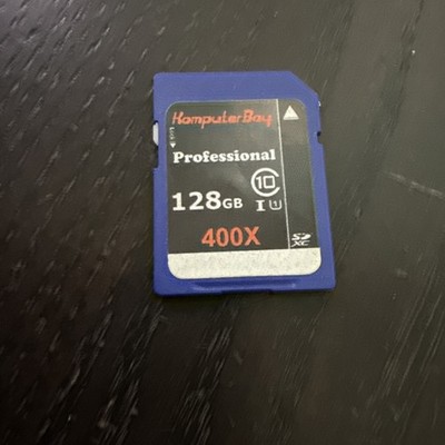 Komputer Bay Professional 128GB 400X SDXC Memory Card Class 10 Camera Card