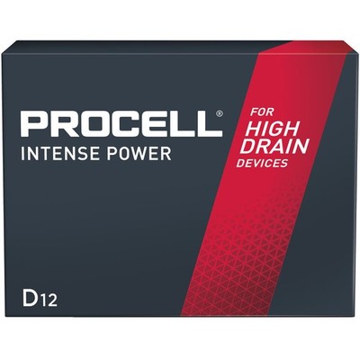 Duracell Procell Intense High Drain 1.5V D Alkaline Batteries (12-Pack) (PX1300)