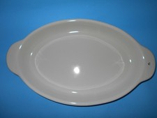 Nora Fleming Oval Baker Pinstripe Stoneware P...