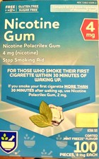 Rite Aid 4mg Nicotine Gum Mint Freeze  100 pcs  Exp 09/2026