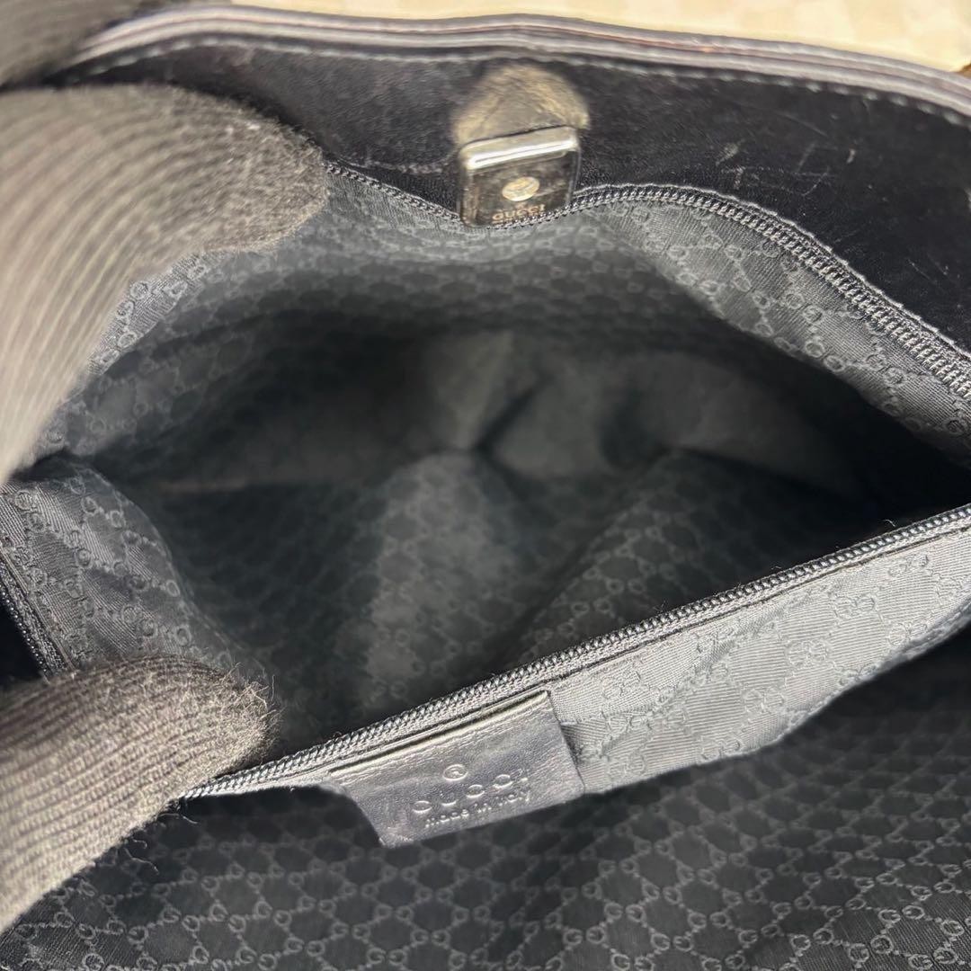 GUCCI Tote Bag SA Leather Large Authentic Fashion Ladies thumbnail 12