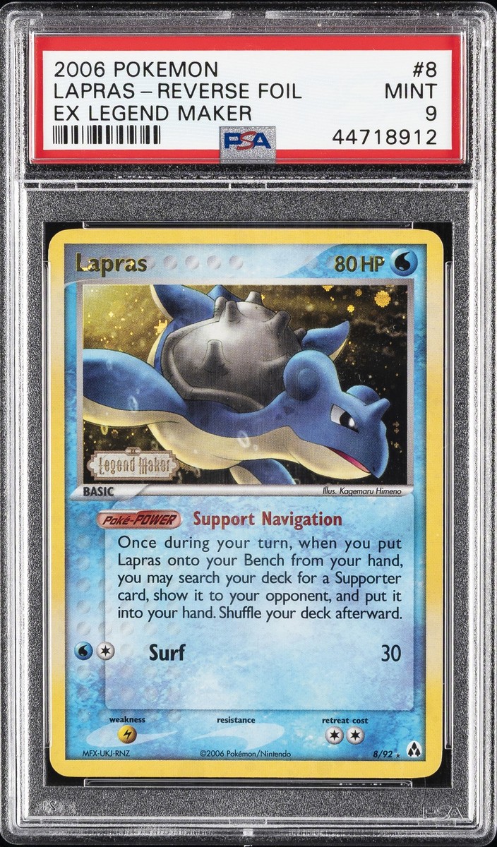 Lapras 8/92 Legend Maker Reverse Holo for sale online | eBay Lapras 8/92 Legend Maker Reverse Holo for sale online | eBay