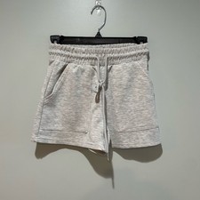 Classic Heather Gray Women's Drawstring Shorts