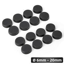Black Rubber Pads Self Adhesive Furniture Feet Sticky Floor Protector Chair Leg