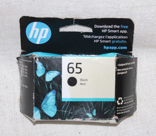 Genuine HP 65 Black Ink Cartridge N9K02AN Original Exp - 05/2027