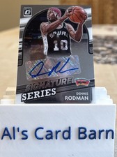 Dennis Rodman 2020-21 Donruss Optic Signature Series Auto Signed Spurs #SS-DRM