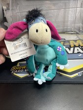 The Disney Store World Mini Bean Bag Plush Beanie New With Tag Dinosaur Eeyore