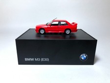 1/43 MINICHAMPS BMW M3 (E30) RED DEALER model 1987