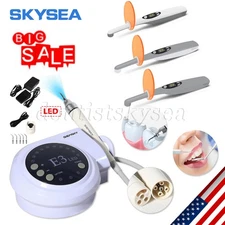 LED Dental Ultrasonic Piezo Scaler Handpiece Fit EMS Cavitron/ Curing Light 3S