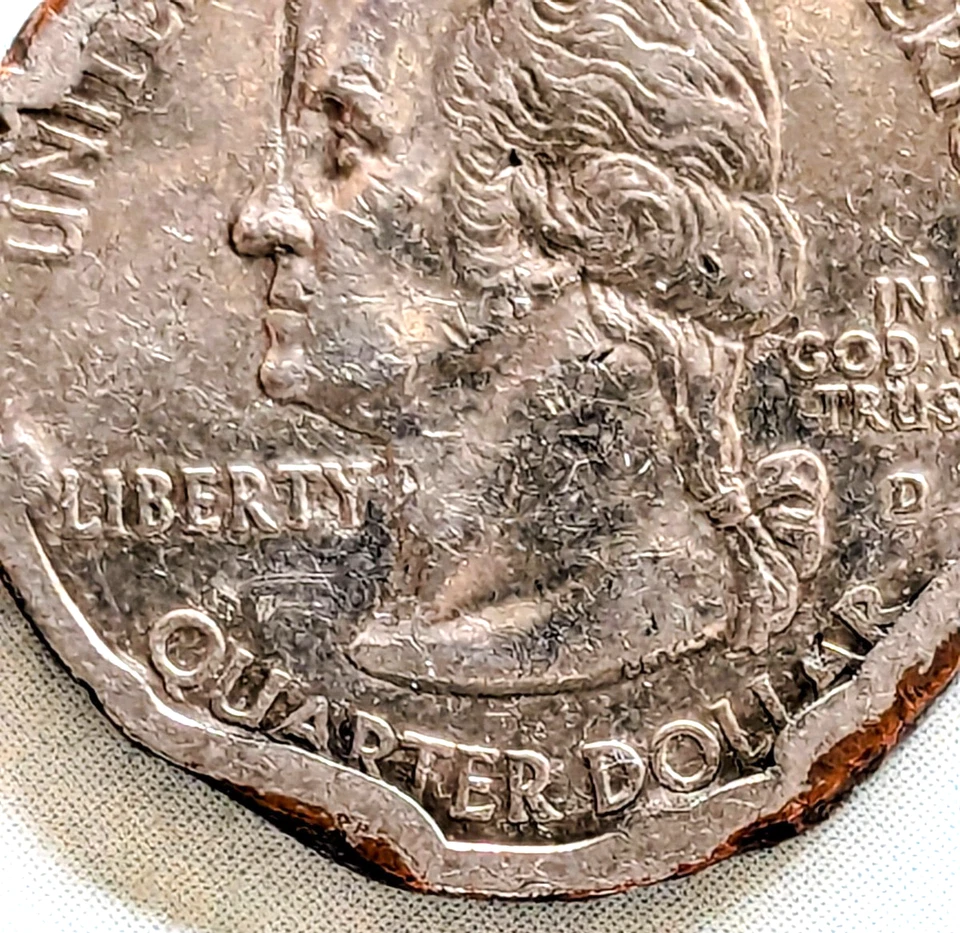 2008-D QUARTER - HAWAII - ERROR - COIN - Image 3 of 4