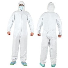 Pcs Pcs Disposable Protective Coverall Painter Painting Suit with X-Large 12