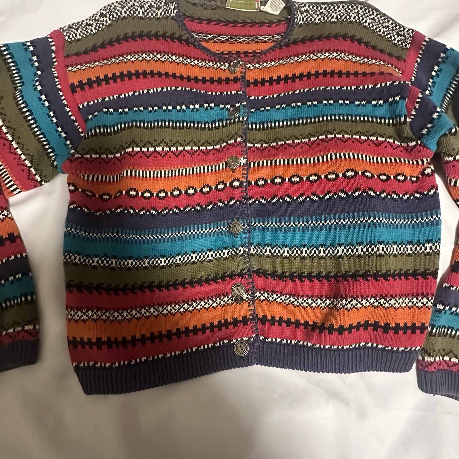 Melbourne Elements Fall Sweater Women's Large Bur… - image 2