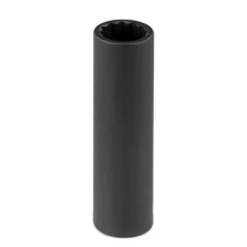 Grey Pneumatic 2124MD 1/2" Drive x 24mm Deep Length Impact Socket, 12 Pointv