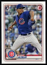 Adbert Alzolay Cubs 2020 Bowman RC Rookie #19 Topps Baseball Card. rookie card picture