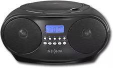 Insignia- CD Boombox - Black