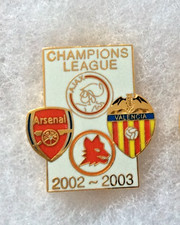 Arsenal Champions League 2002-03 Match Badge