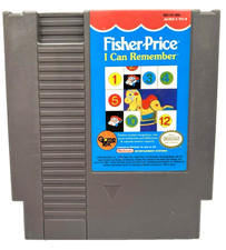 GameTek Fisher-Price: I Can Remember for Nintendo NES Game Cartridge Tested