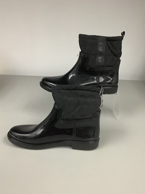    Calvin Klein Black Rain Boots   Size 11   
