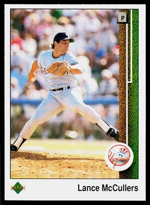 Lance McCullers, 1989 Upper Deck, #710, New York Yankees,