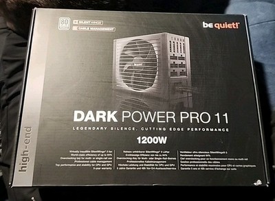 Be Quiet! DARK Power Pro 11 1200W Modular Platinum Power Supply Model P11-1200W