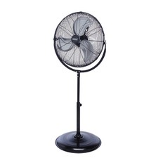 Draper 230V Pedestal Fan With 3-Speed Push-Button Control 20" 500mm 120W