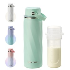 Breastmilk Cooler Bottle, 20oz Portable Breast Milk Chiller Storage, Stainles...