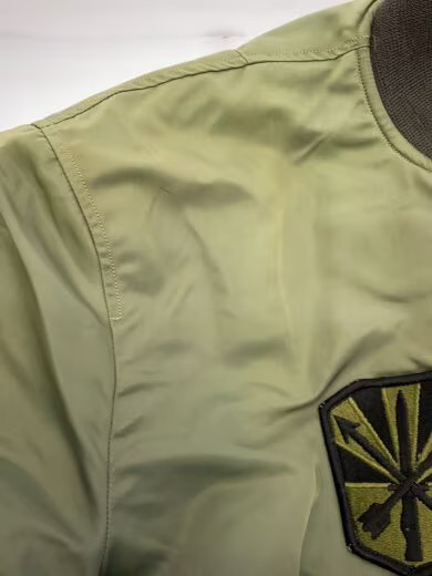Buzz Rickson's Flight Jacket/ Large/ Nylon/ Green… - image 6