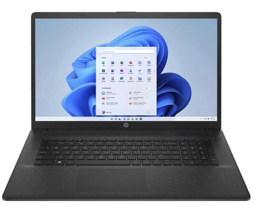 HP 17-Laptop - 17,3" Display, Intel N3060, 8 GB, 1TB, Akku Neu, Win11 Pro, B